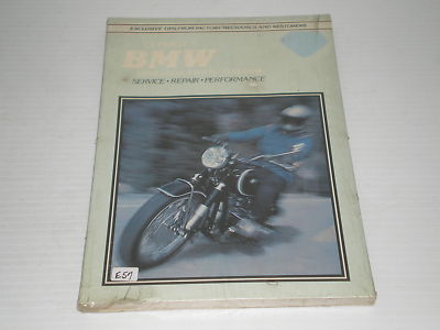 BMW R50 R60 R69  500-600cc Twins  1955-1969  Clymer Service Manual M308  #E144
