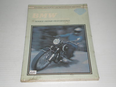 BMW R50 R60 R69 500-600cc Twins 1955-1969 Clymer Service Manual M308 #E144