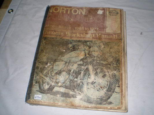 NORTON Commando 750 & 850 cc 1968-1977 Haynes Workshop / Service Manual 125 #E137