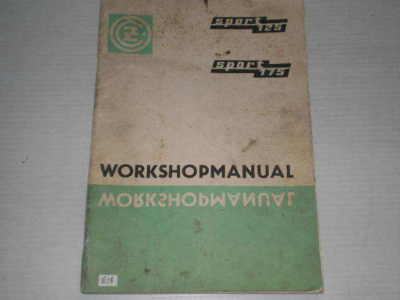 CZ JAWA Sport 125 /175  1971  Workshop / Service Manual  JCT 1-10547-71  #E69