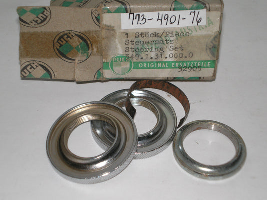 PUCH Magnum Maxi Sears Moped  Steering Race Set 773-4901-76 / 349.1.31.000.0.