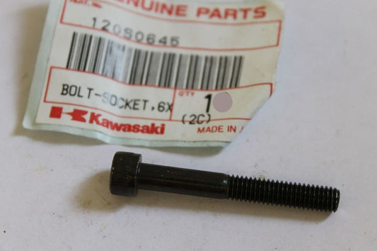 KAWASAKI GPz EJ800 KLZ1000 KZ550 YZ750 ZX1100 Black Allen Bolt 6x45mm  120S0645