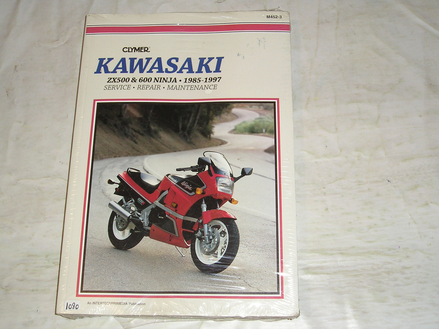 KAWASAKI ZX500  ZX600  Ninja 1985-1997  Clymer Service Manual  M452-3  #1080