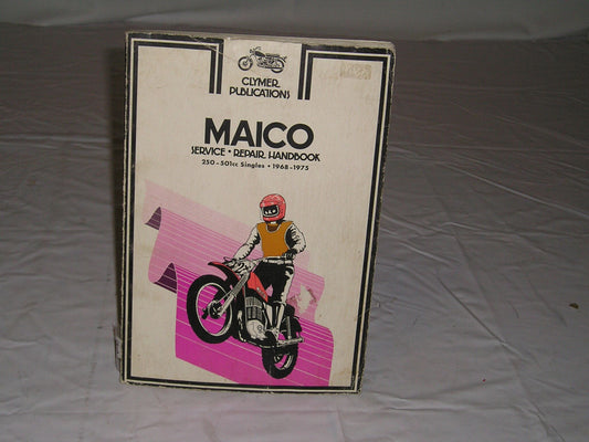 MAICO 250-501 cc Singles 1968-1975 Clymer Service Manual M357 #E145