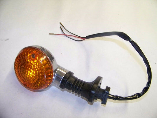 KAWASAKI EN450 EL250 VN700 VN750 ZN1100 Front R/H & L/H Chrome Turn Signal 23037-1214