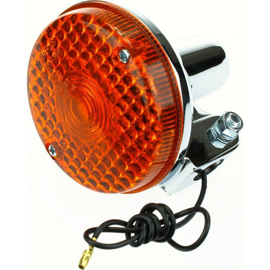 KAWASAKI F6 F7 F11 G3 G4 G5 H1 KE KH KM KS KV KZ S1 S2 S3 Z1 Front or Rear R/H & L/H Chrome Turn Signal 23040-055