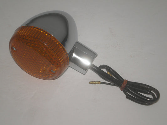HONDA VF700 VF750 VT600 VT700 VT800 VT1100 Front L/H & Rear R/H Chrome Turn Signal 33400-MK7-671 / 33400-MR1-671 / 33400-MR6-670