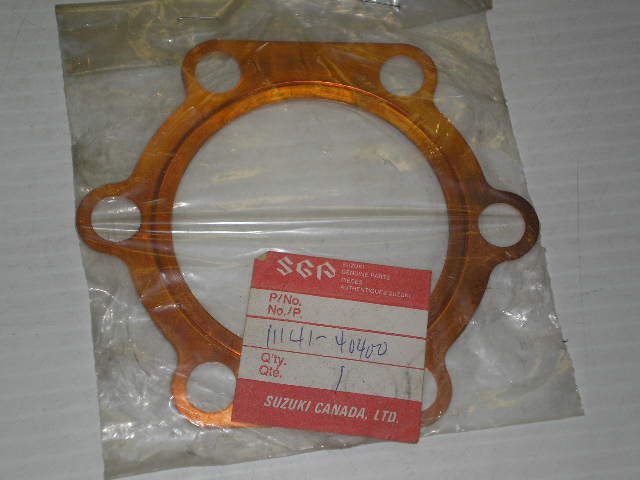 SUZUKI RM400 1979-1980 Cylinder Head Gasket AHRMA 11141-40400