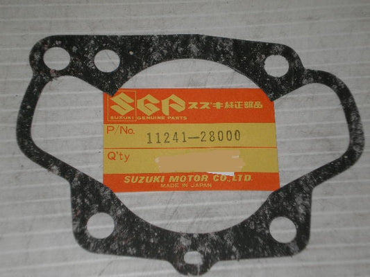 SUZUKI TC125 TM100 TM125 TS125 Cylinder Base Gasket 11241-28001 / 11241-28000
