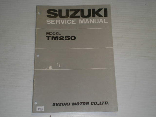 SUZUKI TM250 Champion 1973 Factory Service Manual #1135