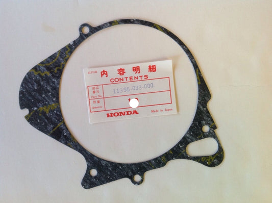 HONDA CA200  CT200  L/H Crankcase Cover Gasket  11395-033-030 / 11395-033-000 / 11395-033-306