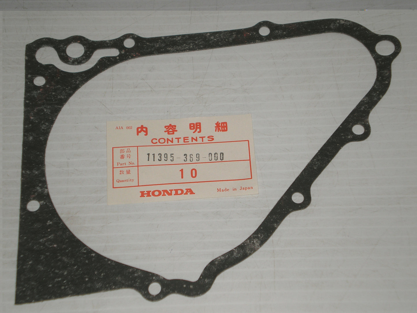 HONDA CB360 CJ360 CL360 Crankcase Cover Gasket 11395-369-000 11395-369-306