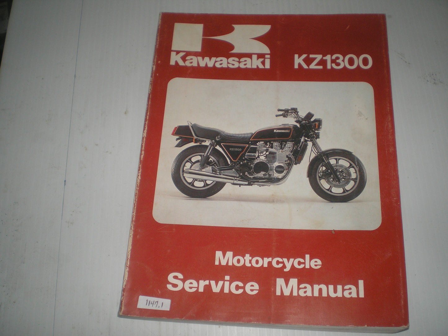 KAWASAKI KZ1300 A1 A2 A3 A4 B2 1979-1982  Service Manual  99924-1015-04  #1147.1