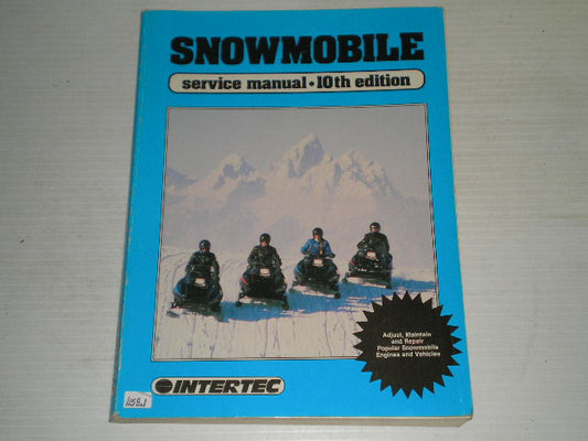 1964-1986 Intertec 10th Edition Snowmobile Service Manual  SMS-10  #S76