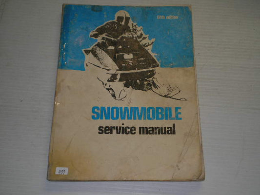 1964-1972  Intertec  5th Edition Snowmobile Service Manual  SMS-5  #S101