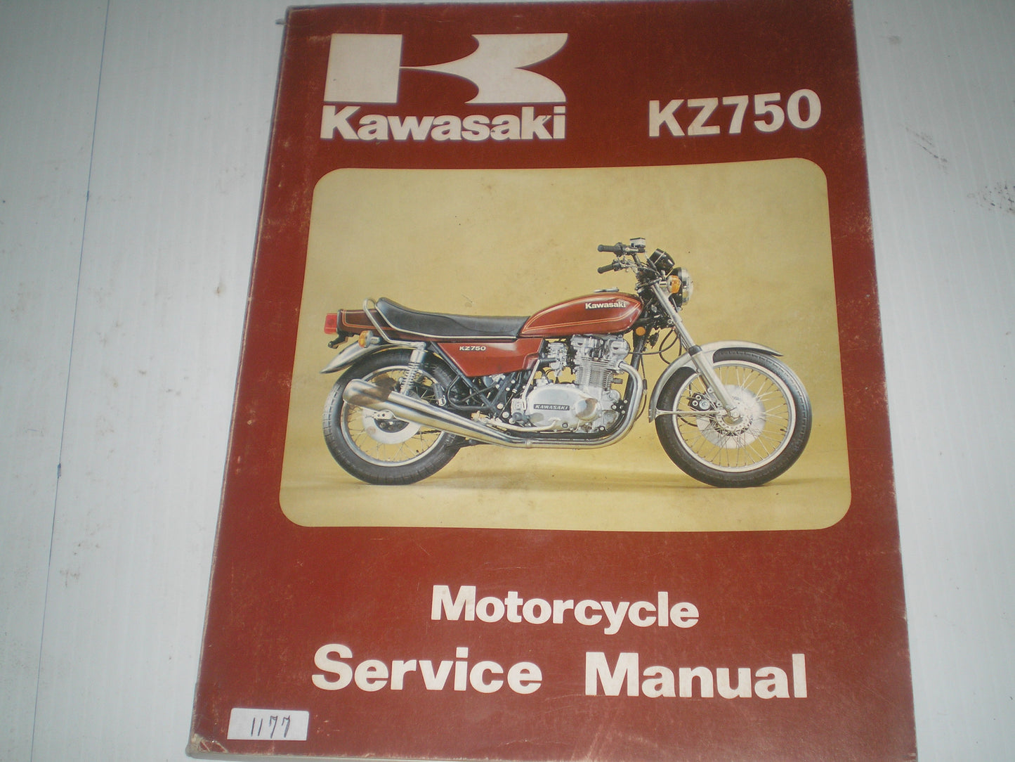 KAWASAKI KZ750  B4 G1 1979 1980 Service Manual  99924-1013-02  #1177