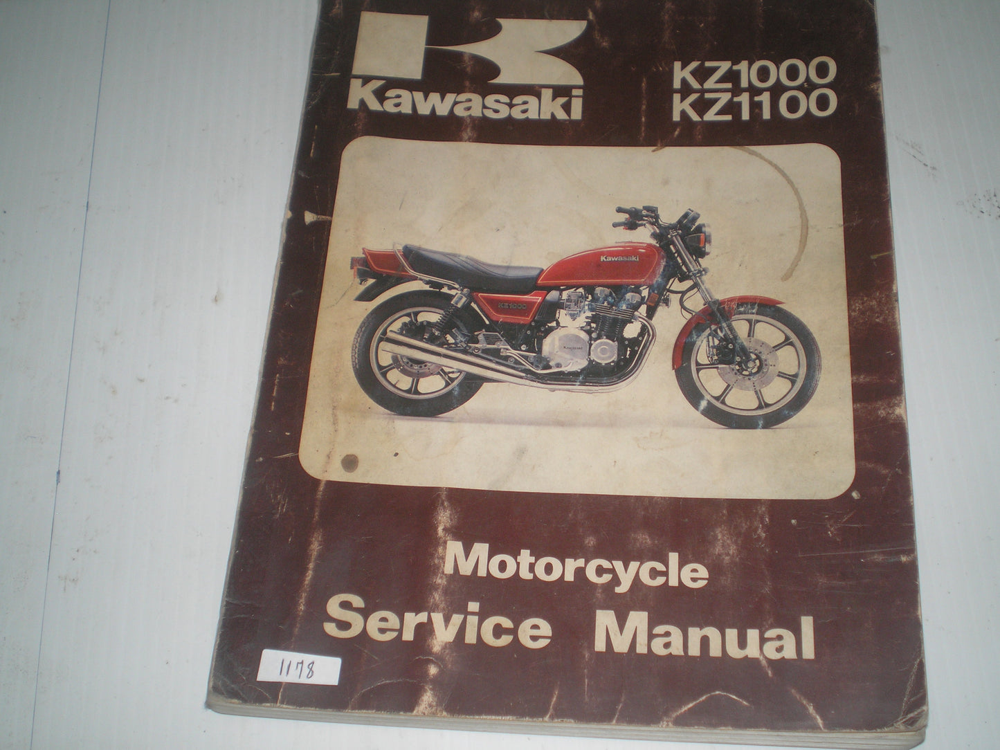 KAWASAKI KZ1000  KZ1100  Z1000 Z1100 1981  Service Manual  99924-1026-01  #1178