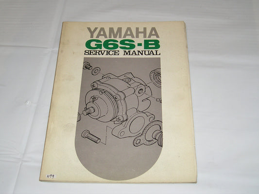 YAMAHA G6S -B  G6S-B  1971   Service Manual   #1193