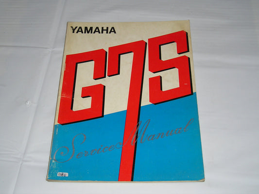 YAMAHA G7S  1972   Factory Service Manual    #1180