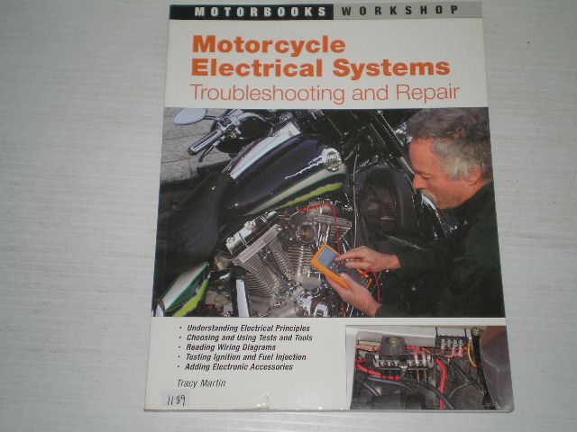 Honda Yamaha Suzuki Kawasaki  Motorcycle Electrical Systems Manual  #1189