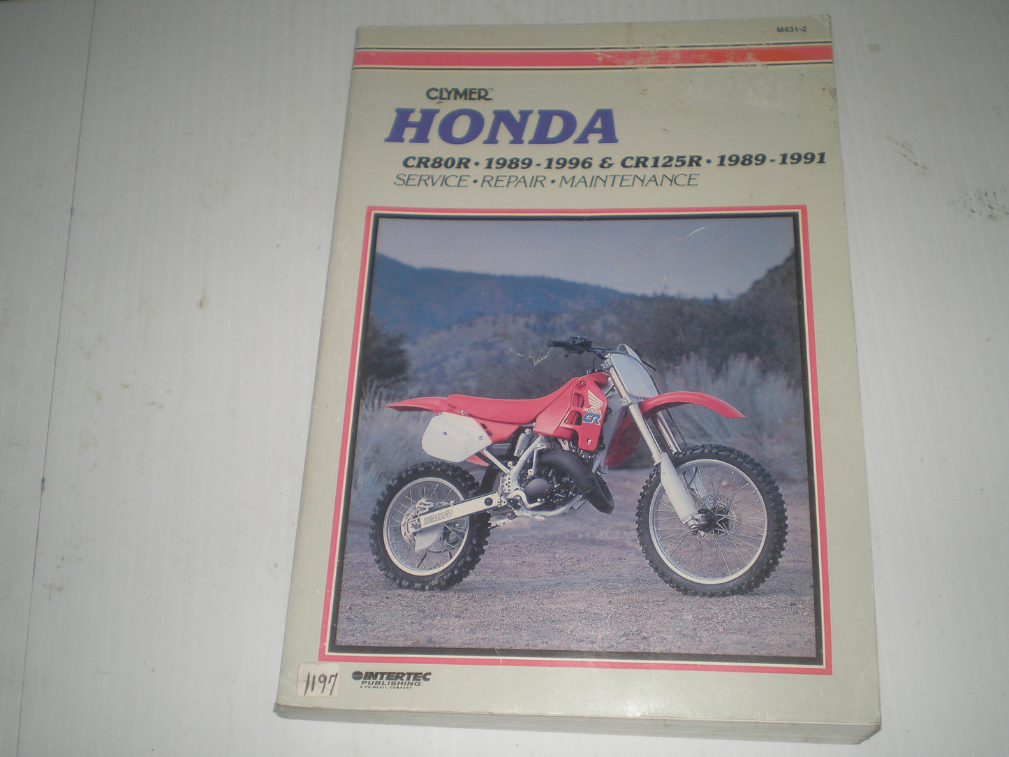HONDA CR80  CR125 R 1989-1996  Clymer Service Manual  M431-2   #1197