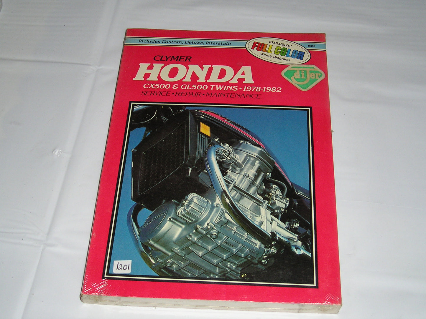 HONDA CX500  GL500  Twins  1978-1982  Clymer Service Manual M335  #1201