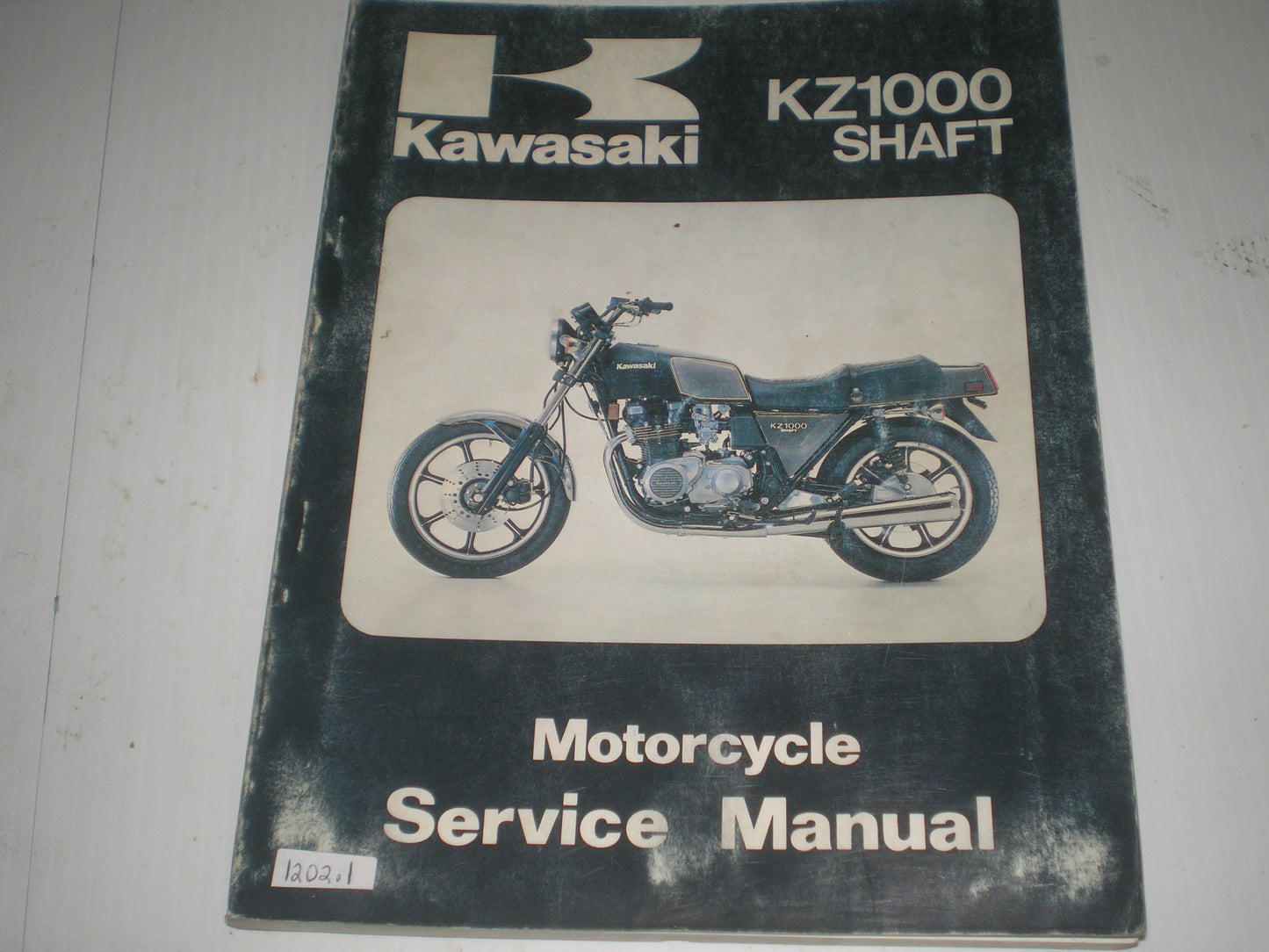 KAWASAKI KZ1000 E1 E2 Shaft  1979 1980  Service Manual  99924-1016-02  #1202.1