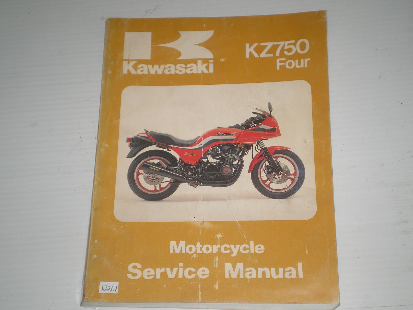 KAWASAKI KZ750 Z750 ZX750 Four A1 E1 E2 E3 H1 H2 H3 H4 L1 L2 L3 R1 1980-1983 Service Manual  99924-1021-04  #1221.1