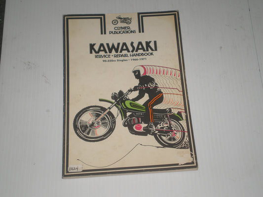 KAWASAKI BIL-A F5 F6 F7 F8 F81M G3 G4 G31 GA1 GA2  1966-1971 Clymer Service Manual  #1224