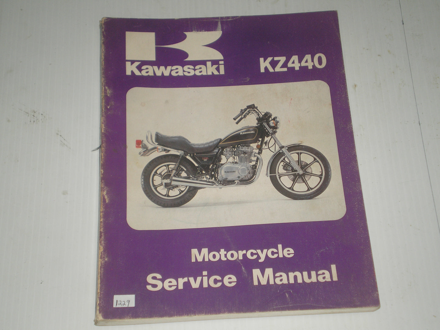 KAWASAKI KZ440 A1 B1 C1 D1  1980  Service Manual  99924-1022-01  #1229