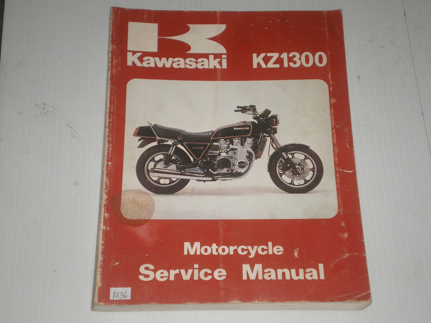 KAWASAKI KZ1300 A1 A2 A3 B2  1979  1980 1981   Service Manual  99924-1015-03  #1236