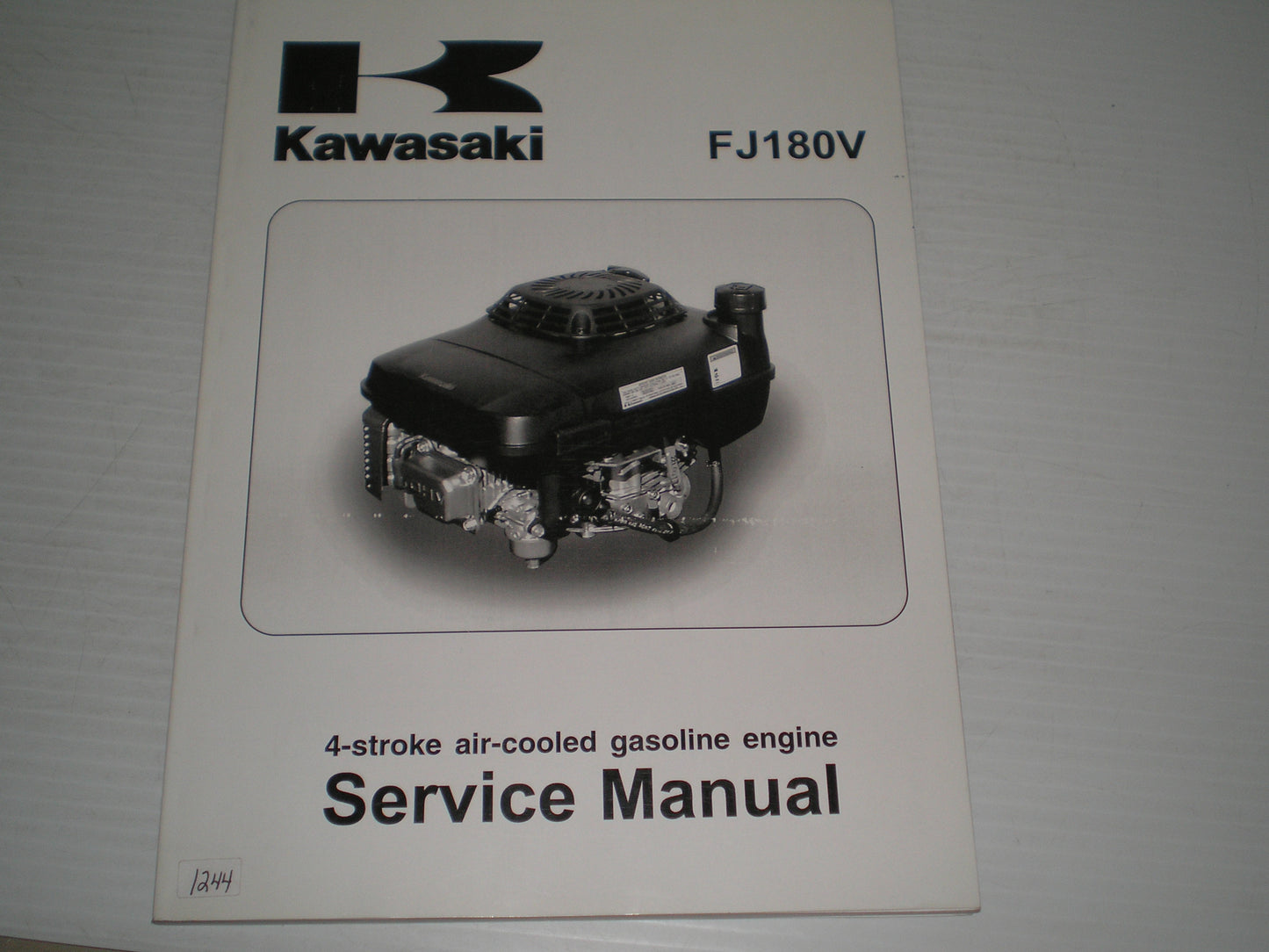 KAWASAKI FJ180V  FJ180 V  2004  4-stroke air-cooled gasoline engine  Service Manual  99924-2063-02  #1244