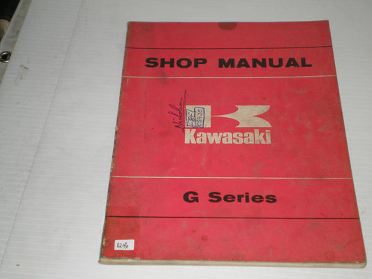 KAWASAKI G Series G5 G7  Shop / Service Manual  99997-713  #1246