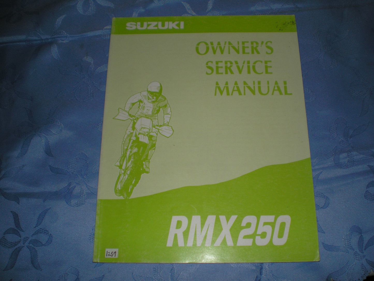 SUZUKI RMX250 1994  Owner's Service Manual  99011-05D55-01A  #1257