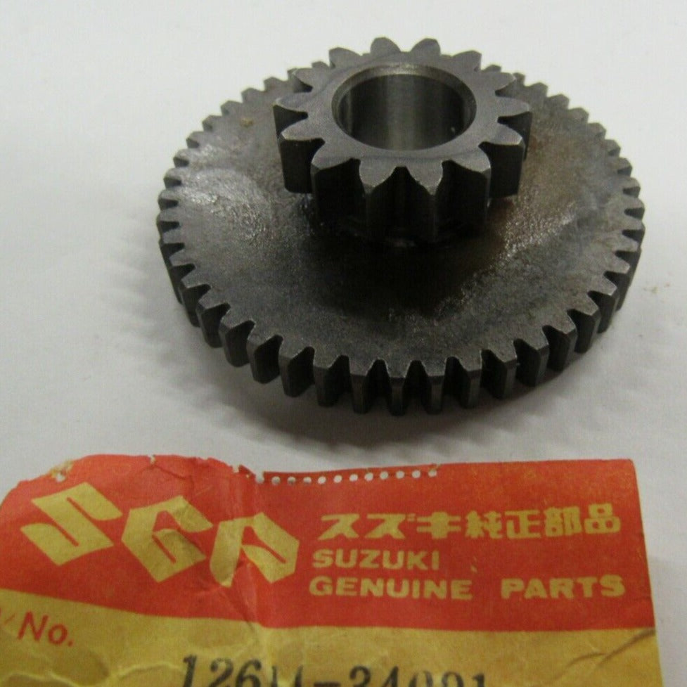 SUZUKI GT550 INDY ENGINE STARTER IDLE GEAR 1261134001 ProFormance Cycle