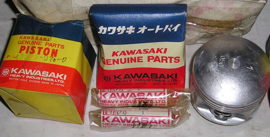 KAWASAKI KZ400 1974-1977 Piston Kit  .020" or .50 mm O/S 13029-070 / 13029-070K