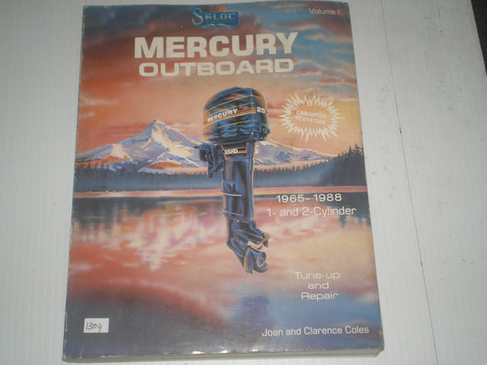 MERCURY Outboard Motor 1 & 2 Cylinder 1965-1988 Tune-up and Repair Marine Manual #1304