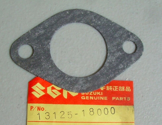 SUZUKI T250 T305 T350 TC305 Carburetor Intake to Cylinder Gasket 13125-18000