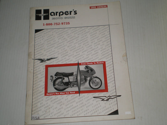 MOTO GUZZI 1995 Harper's Catalogue of Parts and Accessories #E131