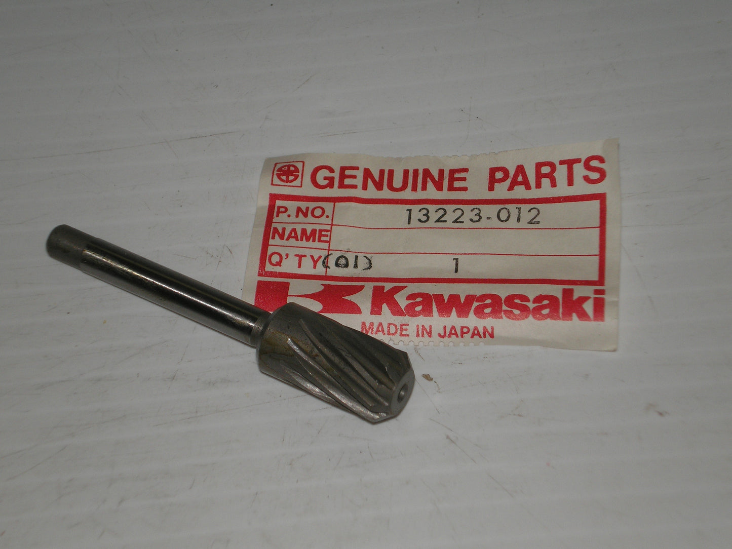 KAWASAKI KL250 KZ200 KZ250 Tachometer Drive Gear 13223-012