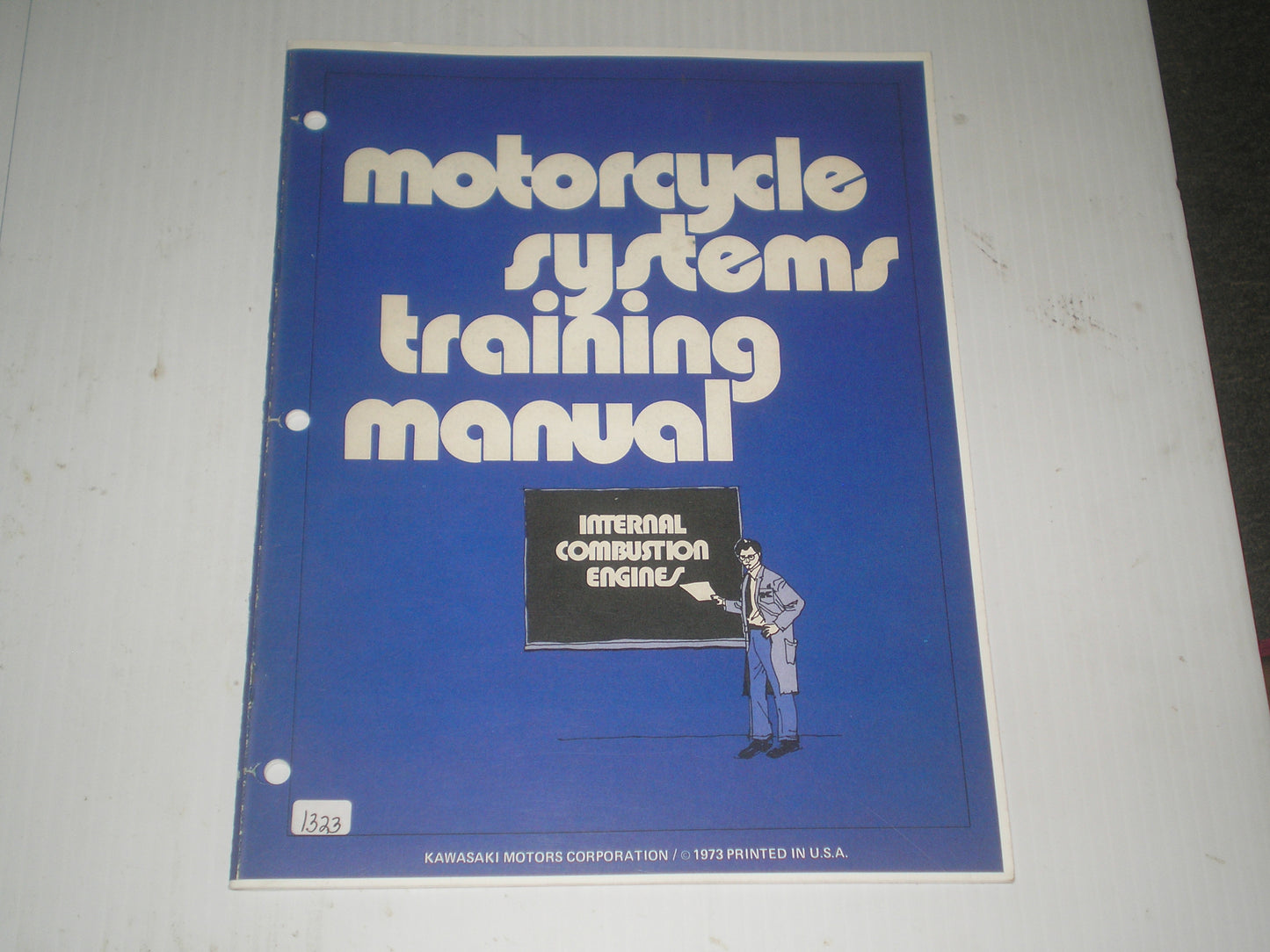 KAWASAKI 1973  Training Manual -  Internal Combustion Engines  #1323