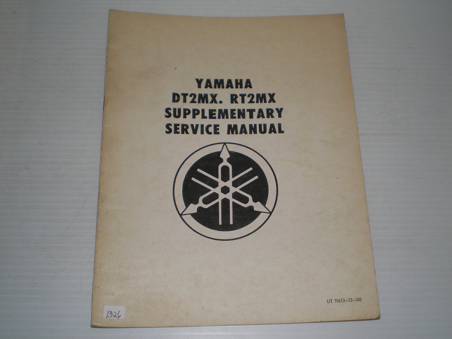 YAMAHA DT2  RT2  MX 1972   Supplementary Service  Manual  LIT-11613-13-00  #1326