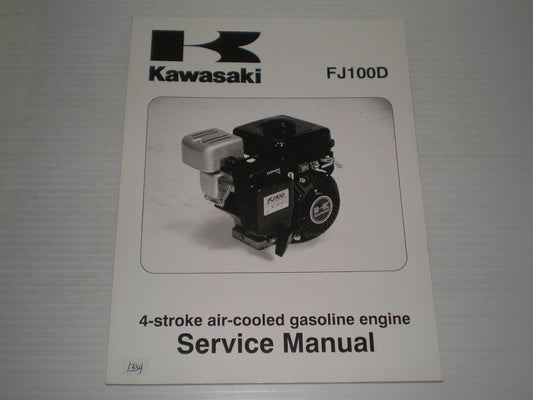 KAWASAKI FJ100 D  FJ100D  Engine  2003   Service Manual  99924-2062-01  #1334
