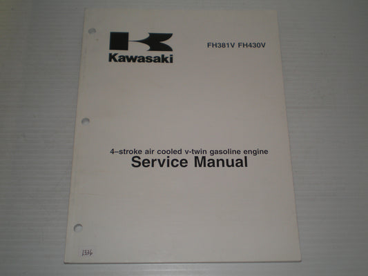 KAWASAKI FH381V  FH381 V  FH430V FH430 V  Engine  2002  Service Manual  99924-2056-01  #1336