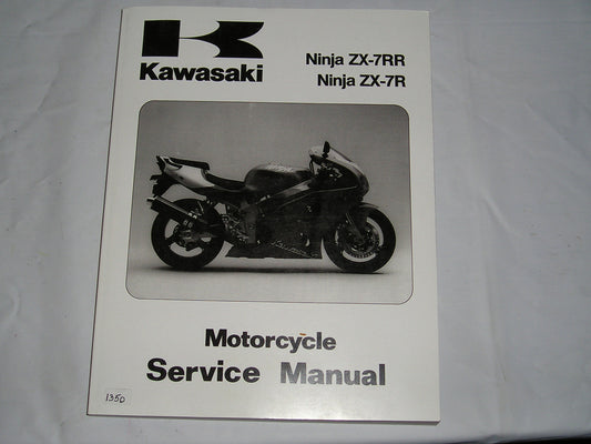 KAWASAKI ZX-7R  ZX-7R  ZX750  Ninja  1996-2002  Service Manual  99924-1193-06  #1350