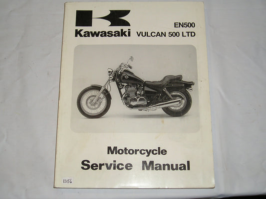 KAWASAKI EN500 C1 Vulcan 500 LTD 1996 Service Manual 99924-1194-01 #1356