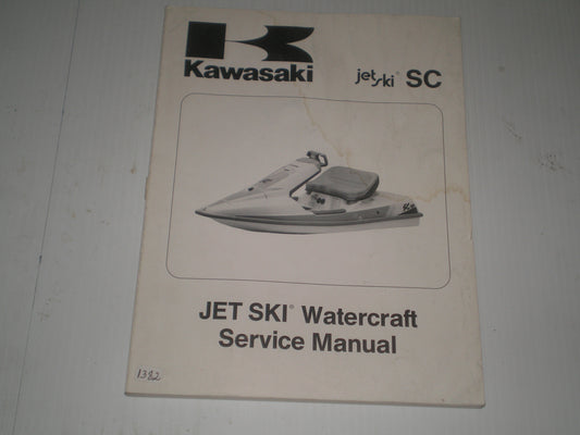 KAWASAKI JL650 A1  Jet Ski  SC  1991  Service Manual  99924-1149-01  #1382