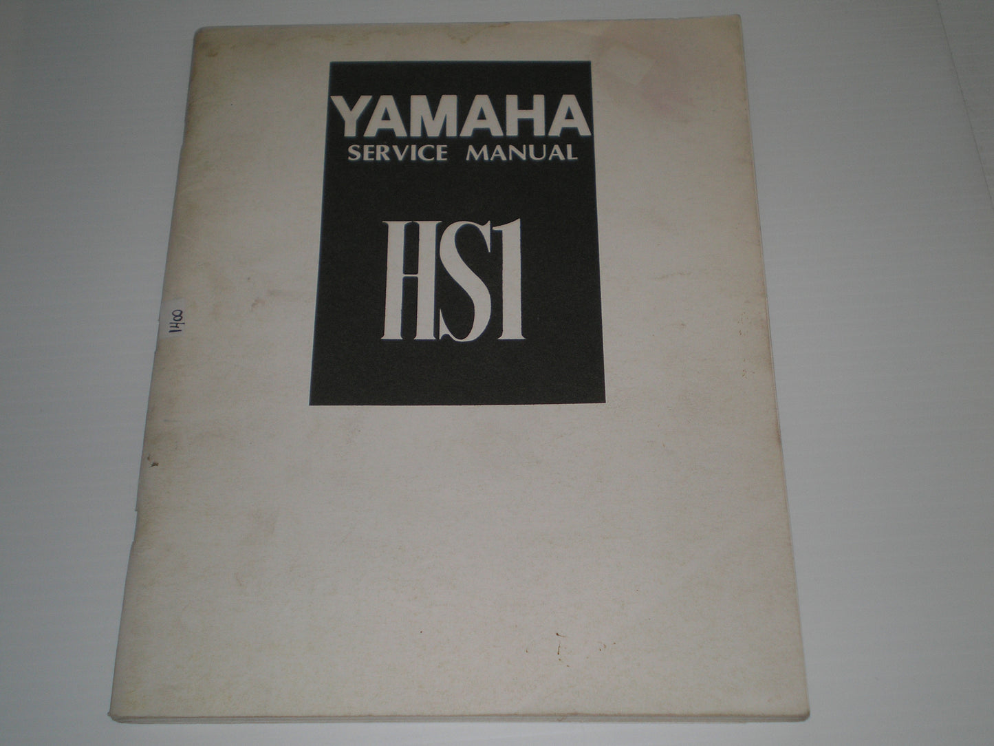 YAMAHA HS1  90cc  1970   Factory Service  Manual  #1400