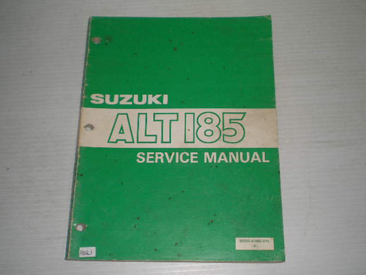 SUZUKI ALT185 1984  Service Manual   99500-41060-01E  #1402.1