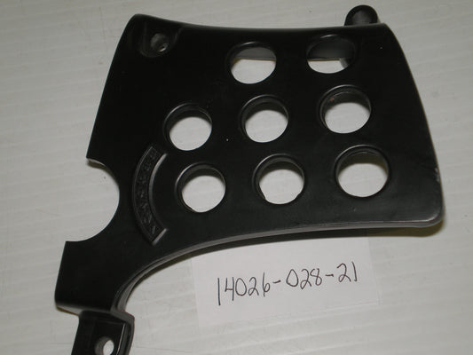 KAWASAKI KX125 Flat Black Chain Case Cover 14026-028-21